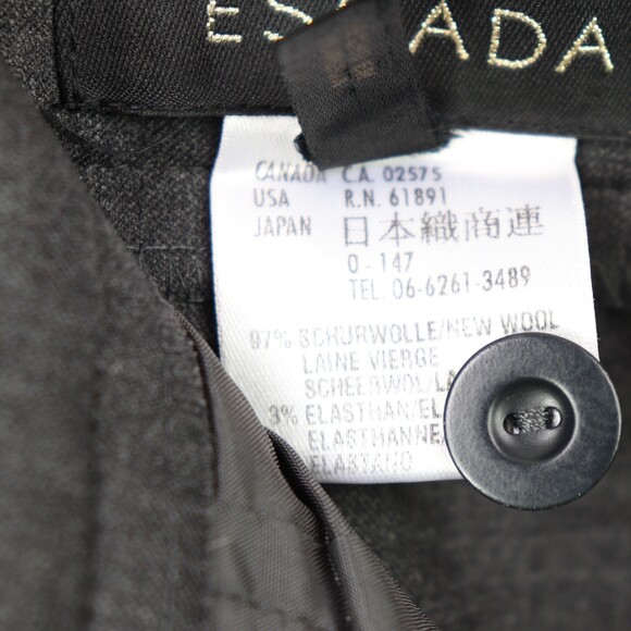 Vintage Escada Wool Pants size EU 42 - Picture 5 of 6